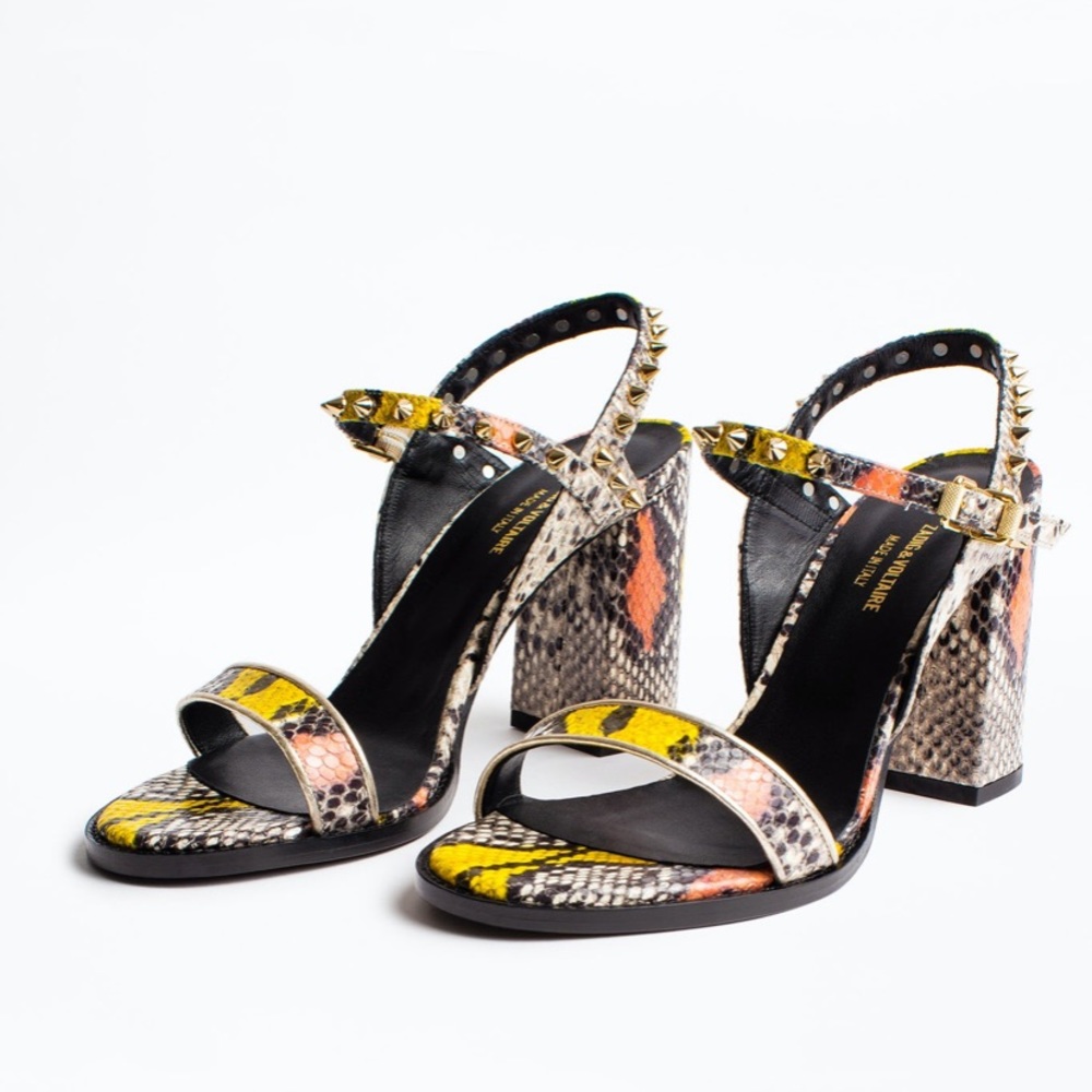 Zadig & Voltaire Vogue wild sandals size 38 (8 US)